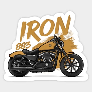 Iron 883 - Yellow Sticker